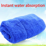 Maxbell Ice Skate Wipe Cloth Cleaning Washing Bathroom High Absorbent Hockey Skates Deep Blue