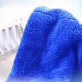 Maxbell Ice Skate Wipe Cloth Cleaning Washing Bathroom High Absorbent Hockey Skates Deep Blue