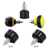 Maxbell Sports Bike Pull Pin Spring Knob M16 M18 Universal Pop Pull Pin Knob M18 Black