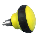 Maxbell Sports Bike Pull Pin Spring Knob M16 M18 Universal Pop Pull Pin Knob M16 Diameter 58mm Black Yellow