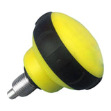 Maxbell Sports Bike Pull Pin Spring Knob M16 M18 Universal Pop Pull Pin Knob M16 Diameter 58mm Black Yellow