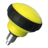 Maxbell Sports Bike Pull Pin Spring Knob M16 M18 Universal Pop Pull Pin Knob M16 Diameter 58mm Black Yellow