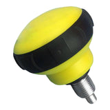 Maxbell Sports Bike Pull Pin Spring Knob M16 M18 Universal Pop Pull Pin Knob M16 Diameter 58mm Black Yellow