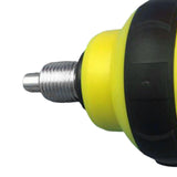 Maxbell Sports Bike Pull Pin Spring Knob M16 M18 Universal Pop Pull Pin Knob M16 Diameter 58mm Black Yellow