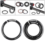 Maxbell MTB Bike Headset Base Spacer for Bicycle Aluminium Alloy Conversion Adapter D Base