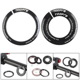 Maxbell MTB Bike Headset Base Spacer for Bicycle Aluminium Alloy Conversion Adapter D Base