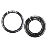 Maxbell MTB Bike Headset Base Spacer for Bicycle Aluminium Alloy Conversion Adapter D Base