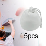 Maxbell 5Pcs Chalk Ball Bag Anti Slip Powder Bag for Fitness Weightlifting Workout