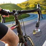 Maxbell 2Pcs Mountain Bike Handlebar Mirror Bicycle Rear View Mirrors Safety Cycling