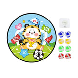 Maxbell Cartoon board Toys Home Wall Mounted with 8 Sticky Balls Games sports