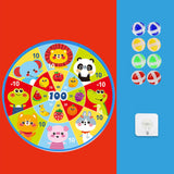 Maxbell Cartoon board Toys Home Wall Mounted with 8 Sticky Balls Games fruit animals