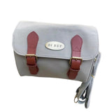 Maxbell Folding Bike Handlebar Bag Water Resistant Outdoor Bicycle Front Basket Gray