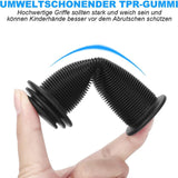 Maxbell 2Pcs Bicycle Handlebar Grips Non Slip Rubber MTB Bike Handle Grips Cycle Black