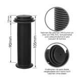Maxbell 2Pcs Bicycle Handlebar Grips Non Slip Rubber MTB Bike Handle Grips Cycle Black