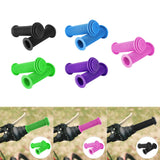Maxbell 2Pcs Bicycle Handlebar Grips Non Slip Rubber MTB Bike Handle Grips Cycle Black