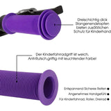 Maxbell 2Pcs Bicycle Handlebar Grips Non Slip Rubber MTB Bike Handle Grips Cycle Purple