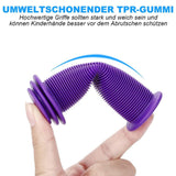 Maxbell 2Pcs Bicycle Handlebar Grips Non Slip Rubber MTB Bike Handle Grips Cycle Purple
