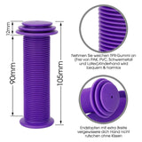 Maxbell 2Pcs Bicycle Handlebar Grips Non Slip Rubber MTB Bike Handle Grips Cycle Purple