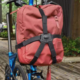 Maxbell Maxbell Folding Bike Carrier Bracket Front Carrier Frame High Load Bearing for bag Vertical section