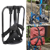 Maxbell Maxbell Folding Bike Carrier Bracket Front Carrier Frame High Load Bearing for bag Vertical section