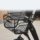 Maxbell Electric Bike Metal Basket Durable Easy to Install for Cycling Shopping