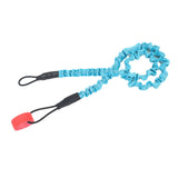 Maxbell Kayak Paddle Leash Safety Rod Leash with Adjustable Self Adhesive Sticker Blue