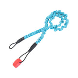 Maxbell Kayak Paddle Leash Safety Rod Leash with Adjustable Self Adhesive Sticker Blue