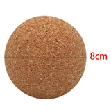 Maxbell Cork Massage Ball Portable Lower Back for Sports Gym Training 8cm