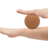 Maxbell Cork Massage Ball Portable Lower Back for Sports Gym Training 8cm