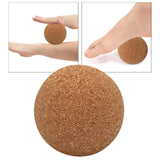 Maxbell Cork Massage Ball Portable Lower Back for Sports Gym Training 8cm