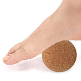Maxbell Cork Massage Ball Portable Lower Back for Sports Gym Training 10cm