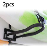 Maxbell 2x Kayak Storage Rack Foldable Surfboard Holder Hooks Bracket Canoe Carrier