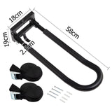 Maxbell 2x Kayak Storage Rack Foldable Surfboard Holder Hooks Bracket Canoe Carrier