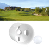 Maxbell Golf Cup for Hole Chipping Putter Trainer White for Yard Putting Green