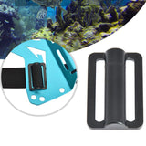 Maxbell 2Pcs Scuba Diving Weight Belt Slide Keeper for 5cm Webbing Strap Adjustable