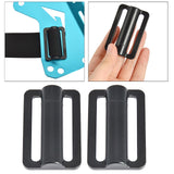 Maxbell 2Pcs Scuba Diving Weight Belt Slide Keeper for 5cm Webbing Strap Adjustable