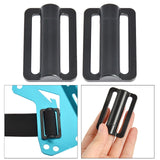 Maxbell 2Pcs Scuba Diving Weight Belt Slide Keeper for 5cm Webbing Strap Adjustable