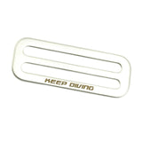 Maxbell Diving Weight Belt Slide Keeper Glider Adjustable for Snorkeling Water Sport