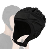 Maxbell Football Hat Head Protector Hockey Adult Youth Rugby Headgear Black