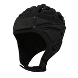 Maxbell Football Hat Head Protector Hockey Adult Youth Rugby Headgear Black