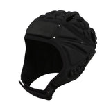 Maxbell Football Hat Head Protector Hockey Adult Youth Rugby Headgear Black