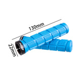 Maxbell 2Pcs Bike Handlebar Grips Mountain Bike sleeve Anti Slip Blue