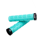 Maxbell 2Pcs Bike Handlebar Grips Mountain Bike sleeve Anti Slip Cyan