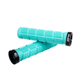 Maxbell 2Pcs Bike Handlebar Grips Mountain Bike sleeve Anti Slip Cyan