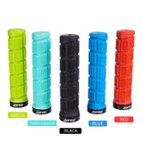 Maxbell 2Pcs Bike Handlebar Grips Mountain Bike sleeve Anti Slip Cyan