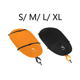 Maxbell Kayak Cockpit Drape Cover Adjustable with Hook for Kayak Outdoor Indoor orange S