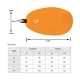 Maxbell Kayak Cockpit Drape Cover Adjustable with Hook for Kayak Outdoor Indoor orange Large