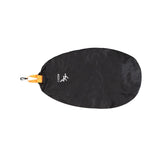 Maxbell Kayak Cockpit Drape Cover Adjustable with Hook for Kayak Outdoor Indoor black S