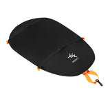 Maxbell Kayak Cockpit Drape Cover Adjustable with Hook for Kayak Outdoor Indoor black medium