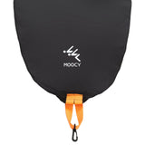 Maxbell Kayak Cockpit Drape Cover Adjustable with Hook for Kayak Outdoor Indoor black medium